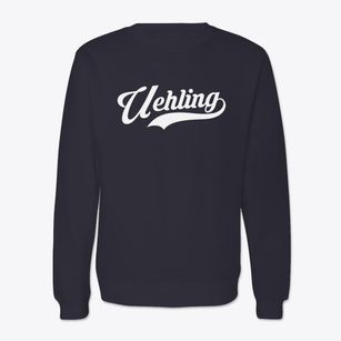 Uehling Nebraska Vintage Team Crewneck Sweatshirt