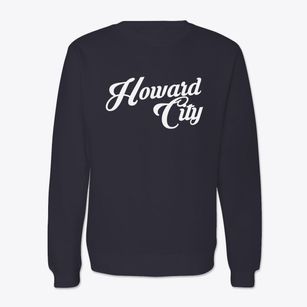 Howard City Nebraska Vintage Team Crewneck Sweatshirt