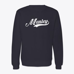 Manley Nebraska Vintage Team Crewneck Sweatshirt