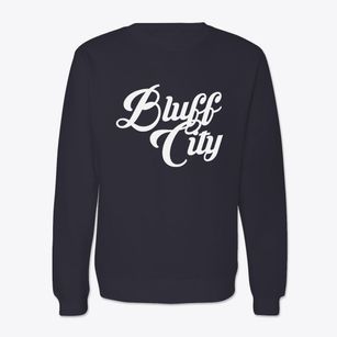 Bluff City Kansas Vintage Team Crewneck Sweatshirt