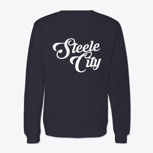 Steele City Nebraska Vintage Team Crewneck Sweatshirt