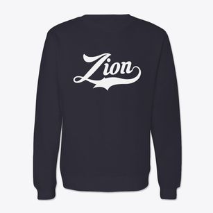 Zion Oklahoma Vintage Team Crewneck Sweatshirt