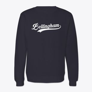 Bellingham Washington Vintage Team Crewneck Sweatshirt