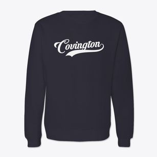 Covington Louisiana Vintage Team Crewneck Sweatshirt