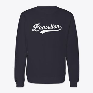 Braselton Georgia Vintage Team Crewneck Sweatshirt