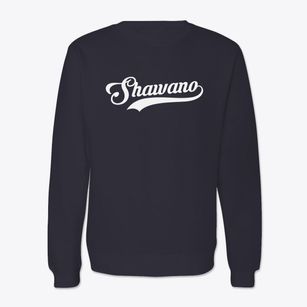 Shawano Wisconsin Vintage Team Crewneck Sweatshirt