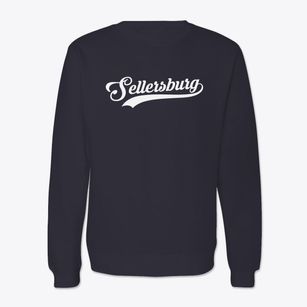 Sellersburg Indiana Vintage Team Crewneck Sweatshirt