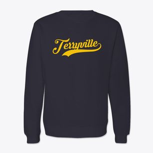 Terryville Connecticut Vintage Team Crewneck Sweatshirt