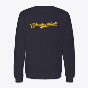 Wheatley Heights New York Vintage Team Crewneck Sweatshirt