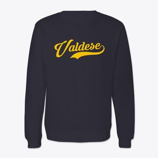 Valdese North Carolina Vintage Team Crewneck Sweatshirt