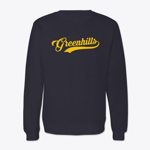Greenhills Ohio Vintage Team Crewneck Sweatshirt