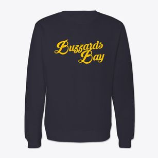 Buzzards Bay Massachusetts Vintage Team Crewneck Sweatshirt