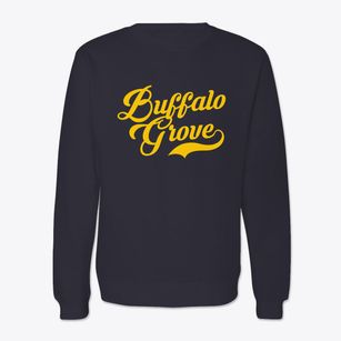 Buffalo Grove Illinois Vintage Team Crewneck Sweatshirt