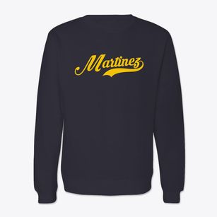 Martinez California Vintage Team Crewneck Sweatshirt