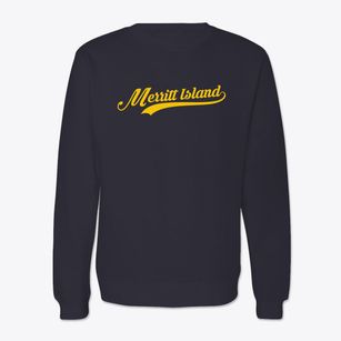 Merritt Island Florida Vintage Team Crewneck Sweatshirt