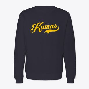 Kamas Utah Vintage Team Crewneck Sweatshirt