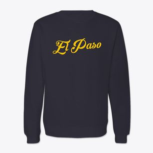 El Paso Texas Vintage Team Crewneck Sweatshirt