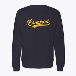 Branford Connecticut Vintage Team Crewneck Sweatshirt