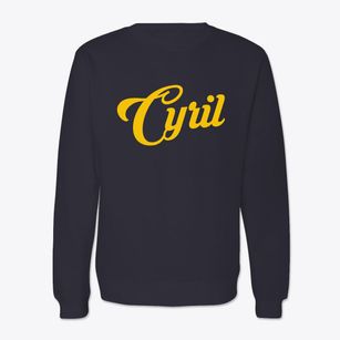 Cyril Oklahoma Vintage Team Crewneck Sweatshirt
