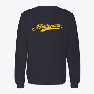 Montezuma Kansas Vintage Team Crewneck Sweatshirt