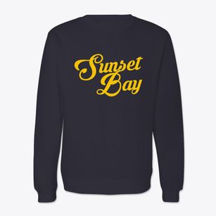 Sunset Bay New York Vintage Team Crewneck Sweatshirt