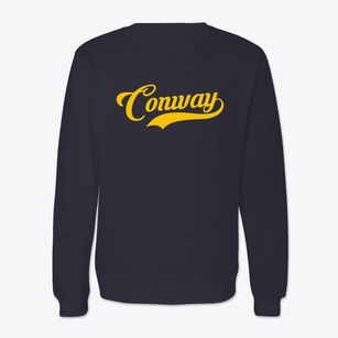 Conway North Carolina Vintage Team Crewneck Sweatshirt