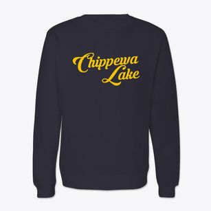 Chippewa Lake Ohio Vintage Team Crewneck Sweatshirt