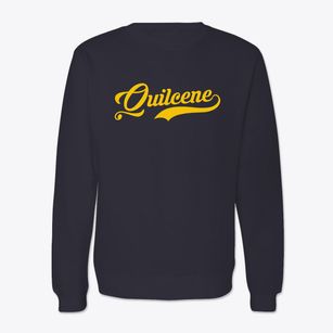 Quilcene Washington Vintage Team Crewneck Sweatshirt