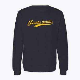 Punta Gorda Florida Vintage Team Crewneck Sweatshirt