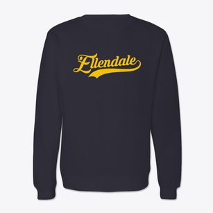 Ellendale Delaware Vintage Team Crewneck Sweatshirt