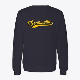 Seatonville Illinois Vintage Team Crewneck Sweatshirt