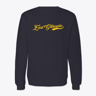 East Gillespie Illinois Vintage Team Crewneck Sweatshirt