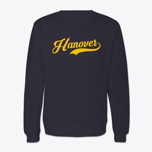 Hanover Wisconsin Vintage Team Crewneck Sweatshirt
