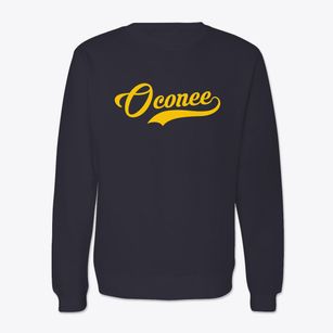 Oconee Illinois Vintage Team Crewneck Sweatshirt