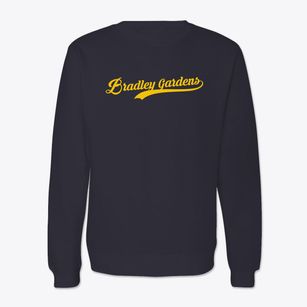 Bradley Gardens New Jersey Vintage Team Crewneck Sweatshirt