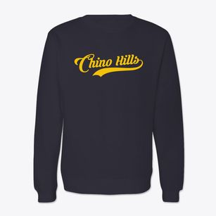 Chino Hills California Vintage Team Crewneck Sweatshirt