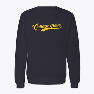 Cottage Grove Oregon Vintage Team Crewneck Sweatshirt