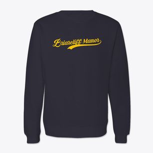 Briarcliff Manor New York Vintage Team Crewneck Sweatshirt