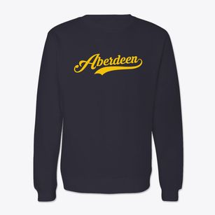 Aberdeen North Carolina Vintage Team Crewneck Sweatshirt