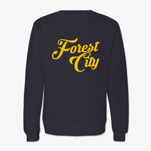 Forest City North Carolina Vintage Team Crewneck Sweatshirt