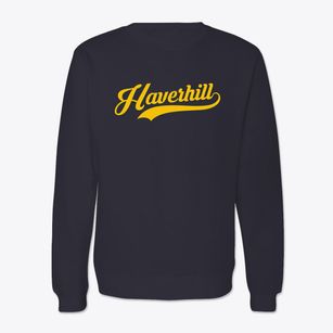 Haverhill Massachusetts Vintage Team Crewneck Sweatshirt