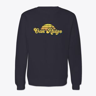 Oak Ridge North Carolina Sublime Sunset Crewneck Sweatshirt