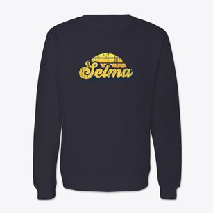 Selma North Carolina Sublime Sunset Crewneck Sweatshirt