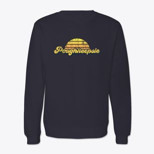 Poughkeepsie New York Sublime Sunset Crewneck Sweatshirt