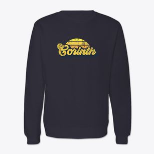 Corinth Maine Sublime Sunset Crewneck Sweatshirt