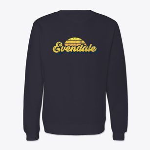Evendale Ohio Sublime Sunset Crewneck Sweatshirt