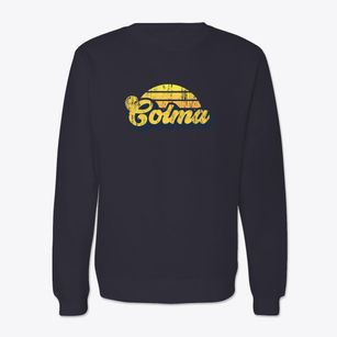 Colma California Sublime Sunset Crewneck Sweatshirt