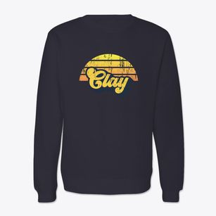 Clay California Sublime Sunset Crewneck Sweatshirt