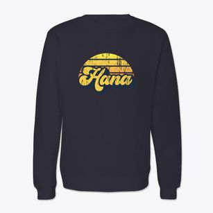Hana Hawaii Sublime Sunset Crewneck Sweatshirt