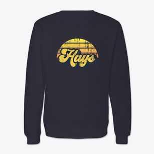 Hays Montana Sublime Sunset Crewneck Sweatshirt
